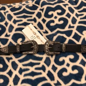 Trendy Western Style “Double Buckle Belt”